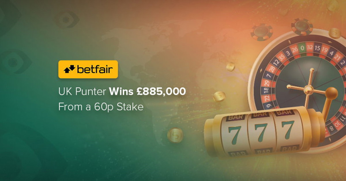 Lucky punter has won  £885,000