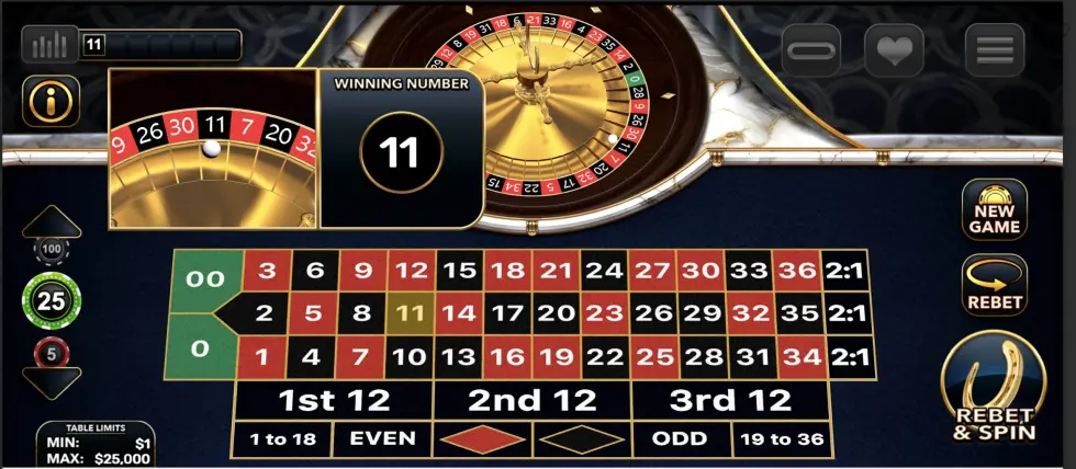 Caesars Introduces In-House-Created Signature American Roulette