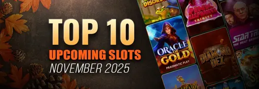 10 new slots to play in November 2025