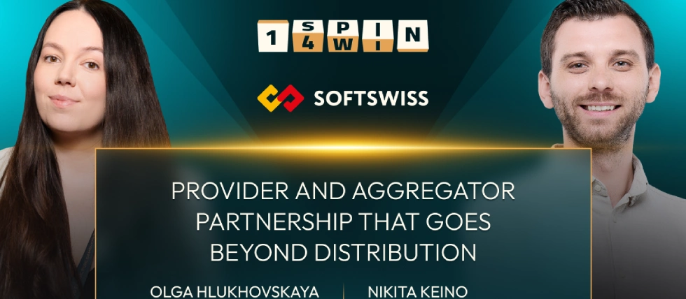 Inside the Slot Ranking Playbook with Olga Hlukhovskaya, Business Development Director at 1spin4win, and Nikita Keino, Head of Partnerships at the SOFTSWISS Game Aggregator