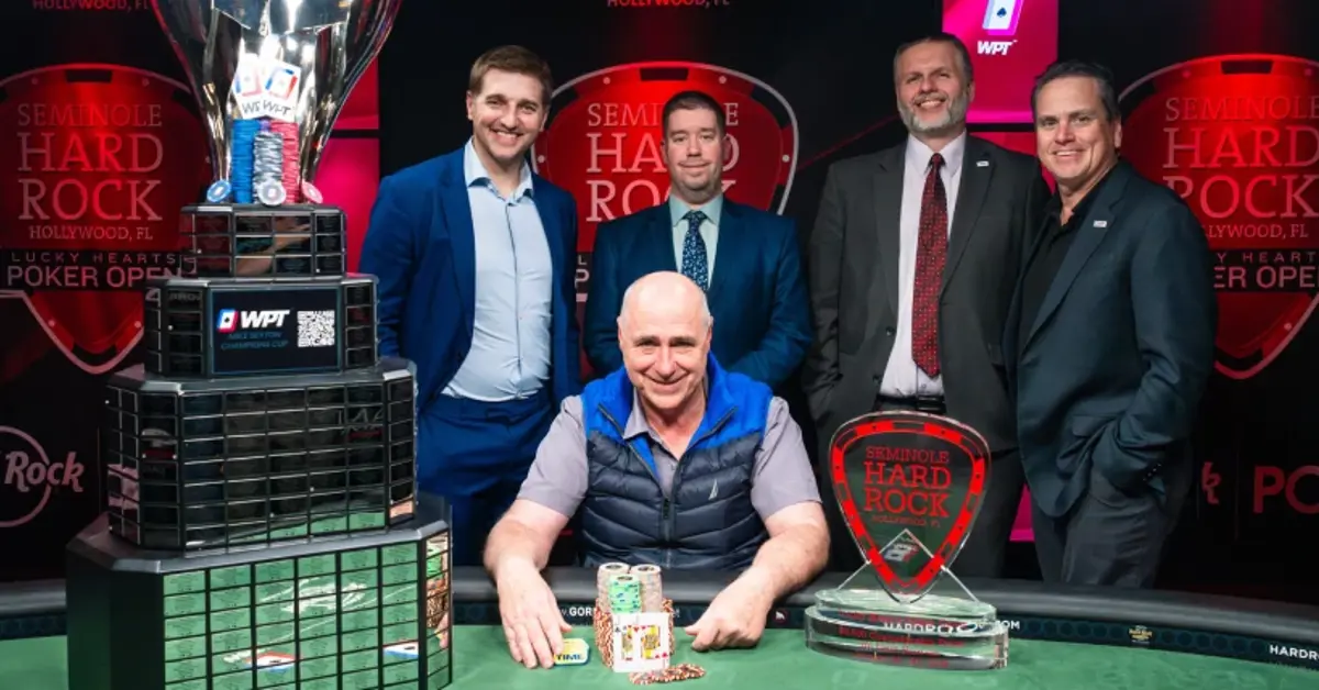 Giuseppe Iadisernia Wins Lucky Hearts