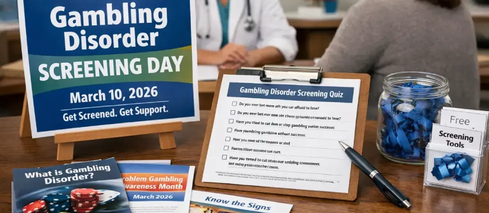 Gambling Disorder Screening Day