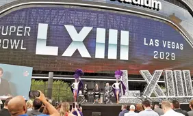 Super Bowl Returns to Vegas