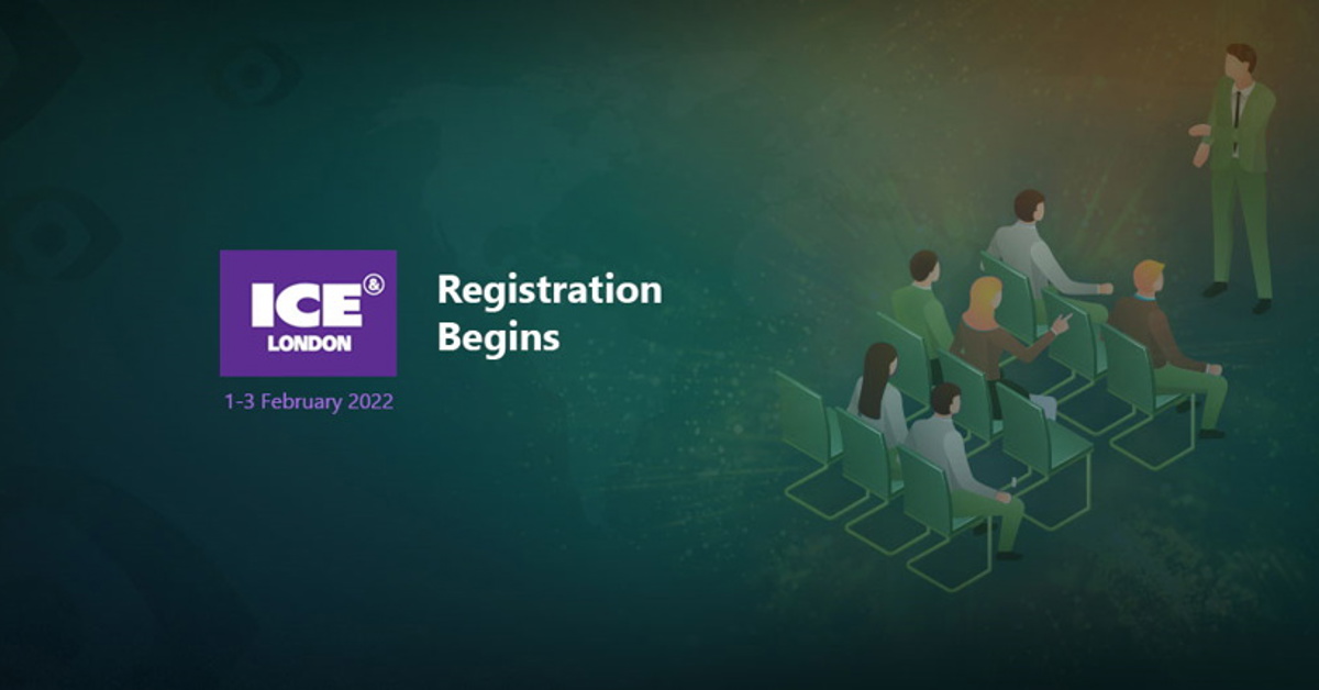 ICE London 2022 is set to February 2022