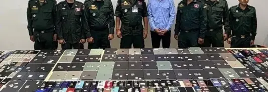 107 Arrested in Cambodia Casino Raid