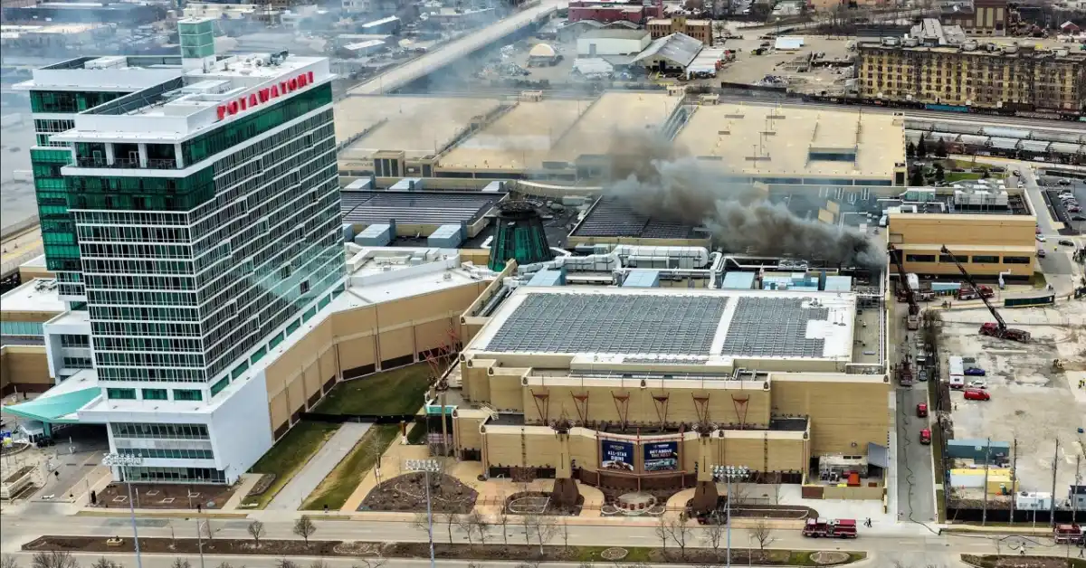 Potawatomi Casino Reopens After Fire