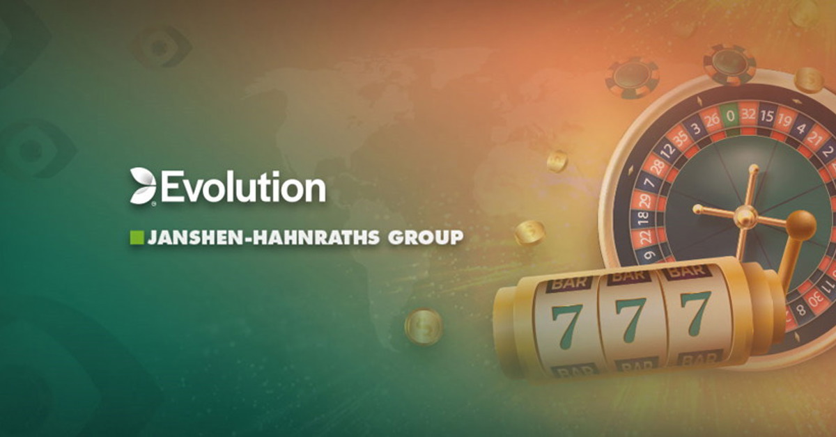 Janshen-Hahnraths Group is now offering games from Evolution