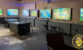 Illegal Gambling Room Shut Down