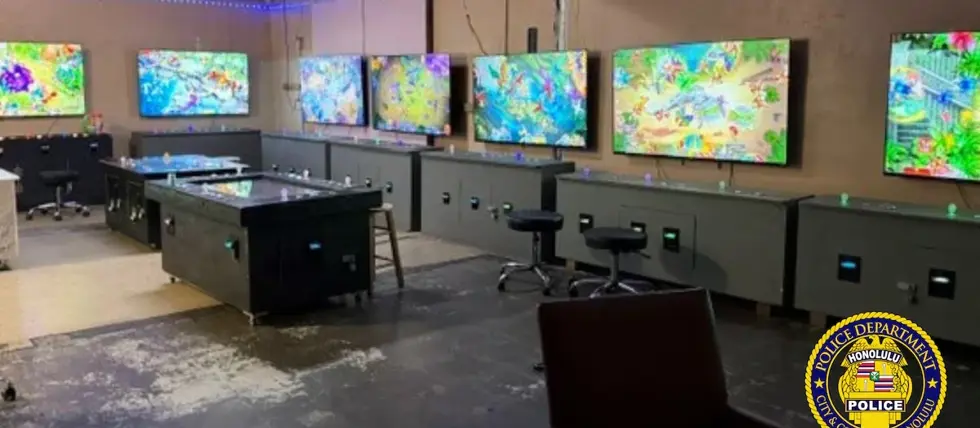 Illegal Gambling Room Shut Down