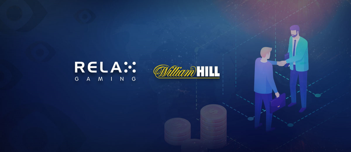 William Hill has signed a partnership deal with Relax Gaming