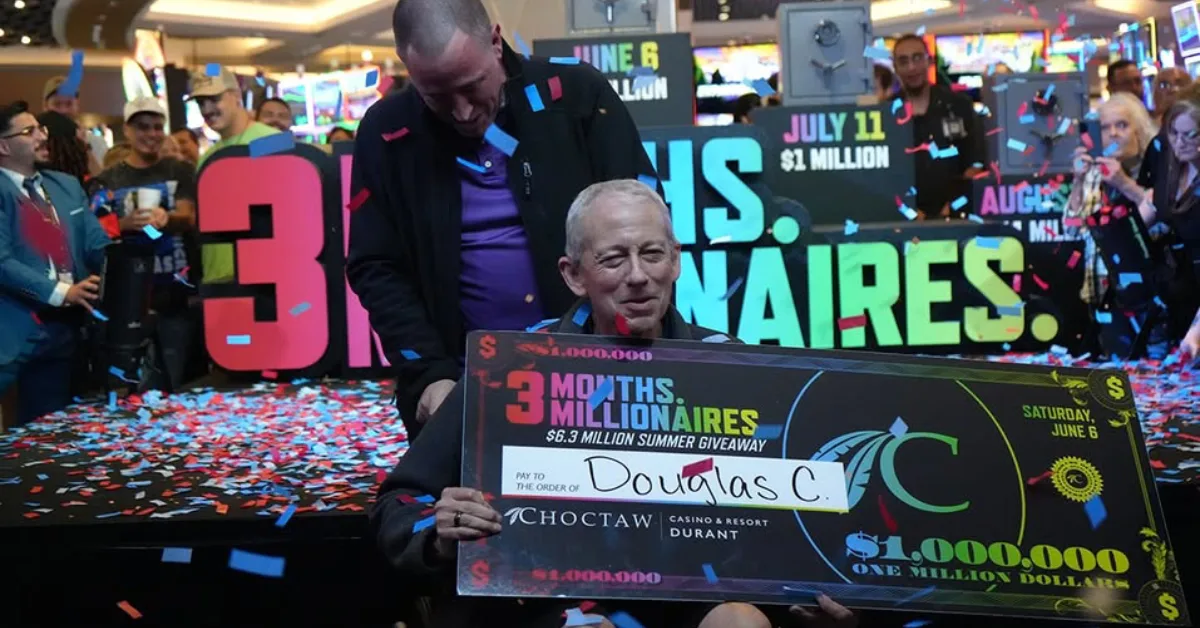 Choctaw Crowns Millionaire