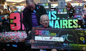 Choctaw Crowns Millionaire
