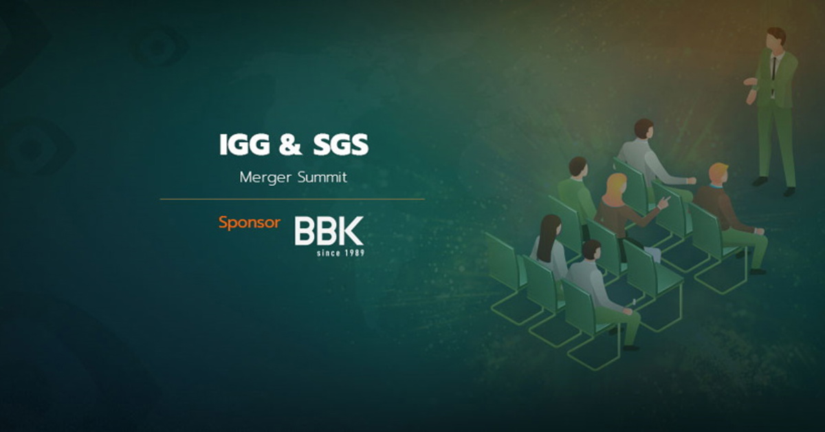 BBK Paris is the major sponsor of iGG and SGS Merger Summit