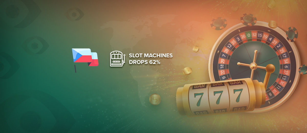 The number of slot machines in the Czech has dropped by 62%