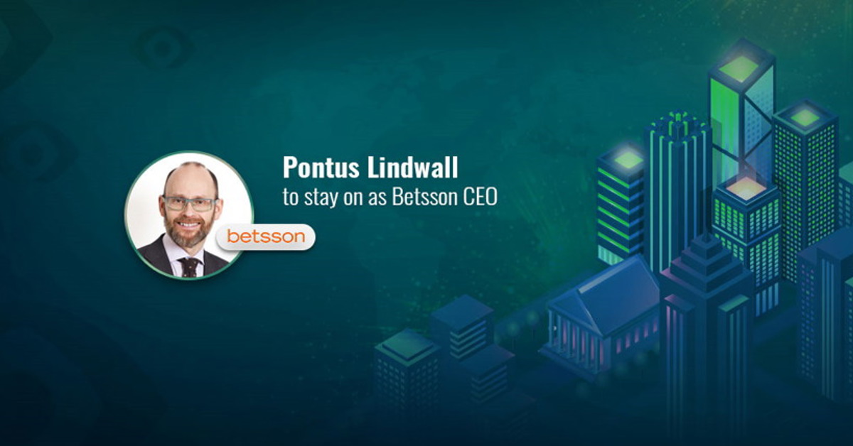 Pontus Lindwall will remain as CEO