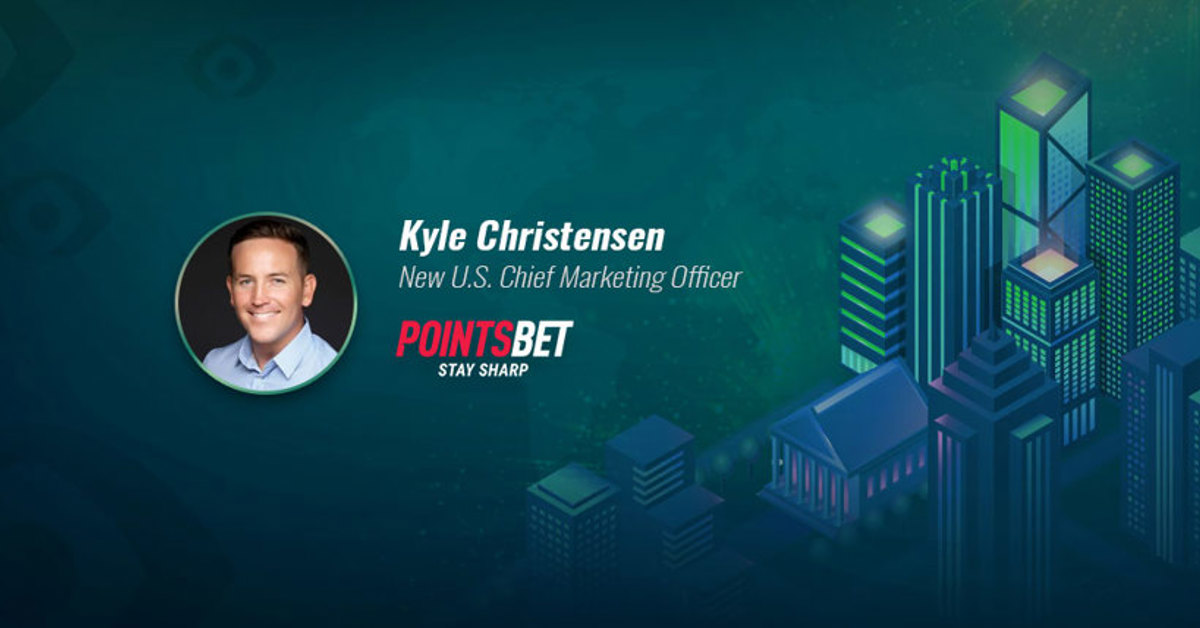 Kyle Christensen Joins PointsBet as C.M.O