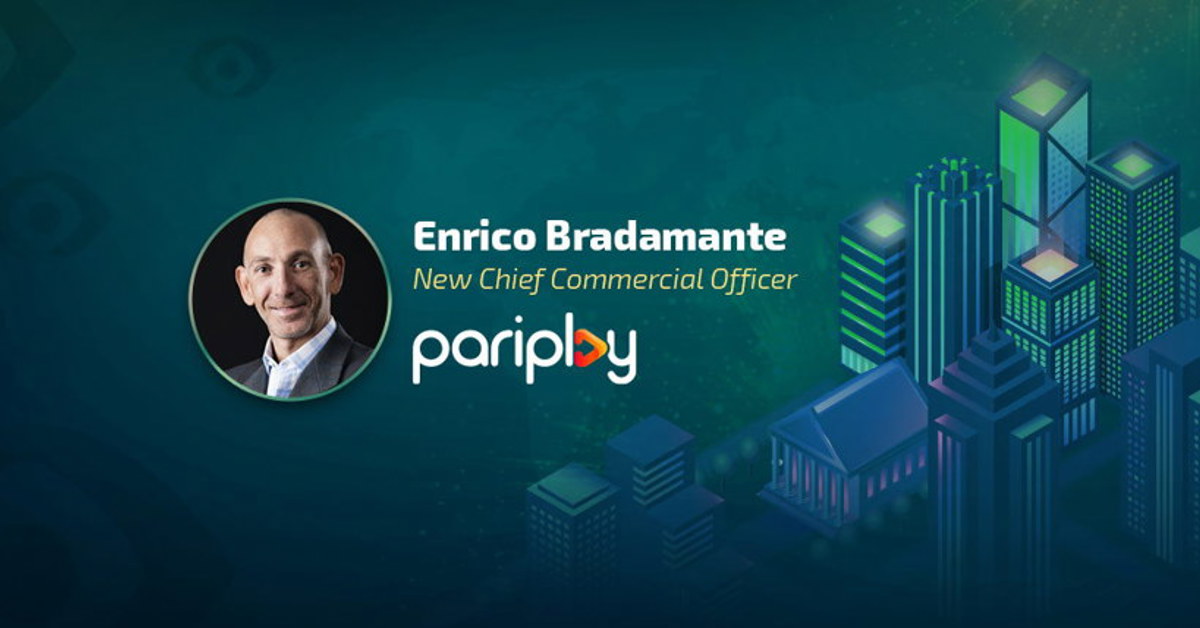 Enrico Bradamante is the new CCO at Pariplay