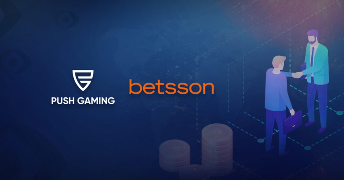 Push Gaming has signed a deal with Betsson