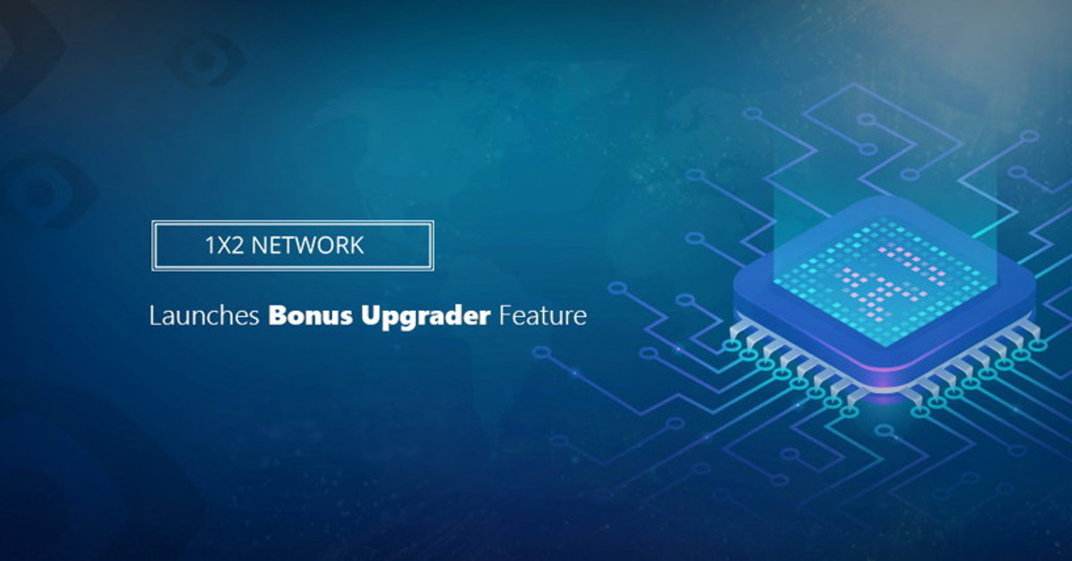 1X2 NETWORK has launched bonus feature