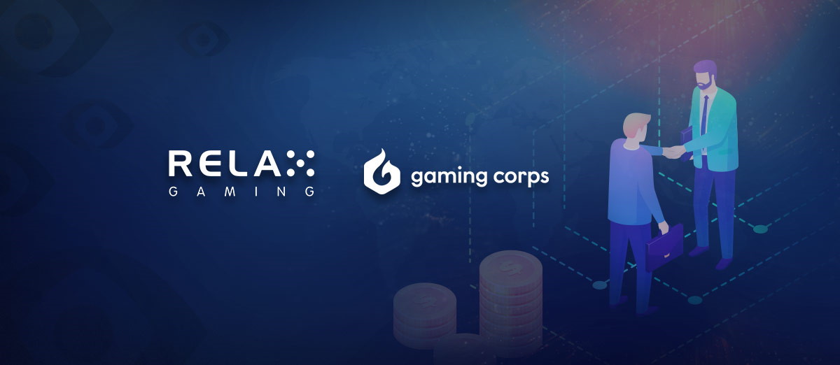 Relax Gaming has signed a content deal with Gaming Corps