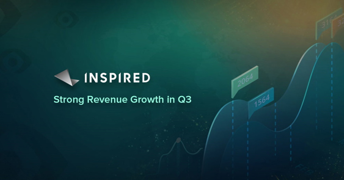 Inspired Entertainmen saw revenues increase