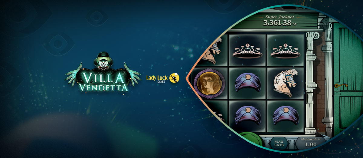 Lady Luck has launched a new creepy slot