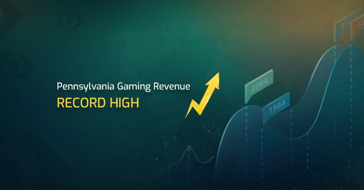 Pennsylvania's gaming revenues reached a new record