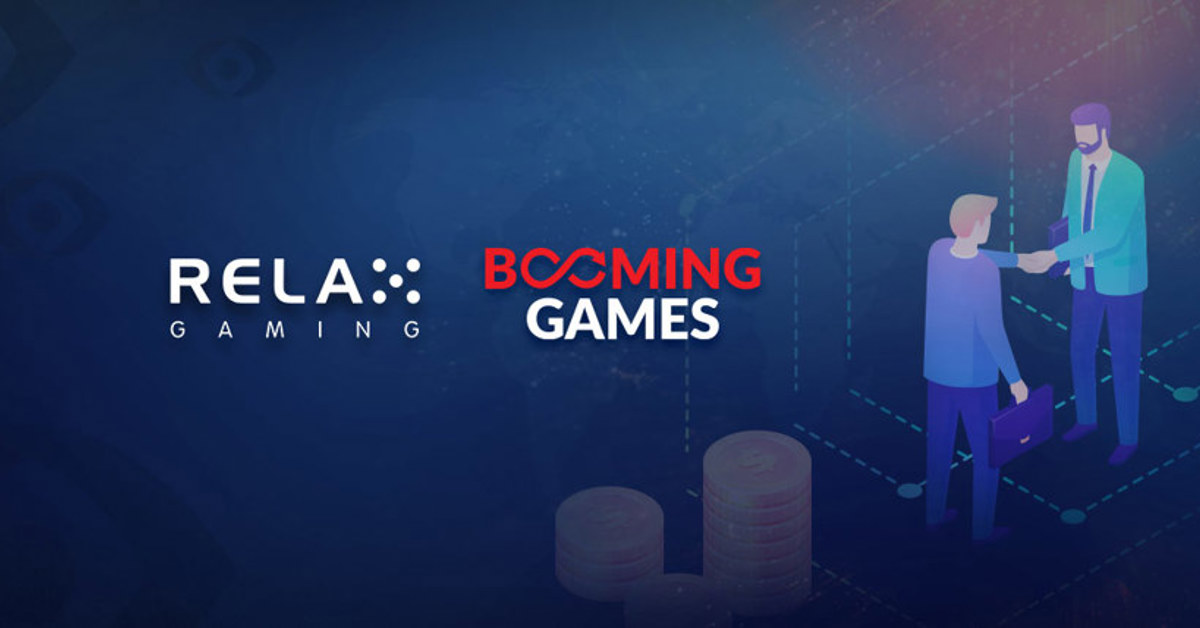 Relax Gaming Signs Booming Games