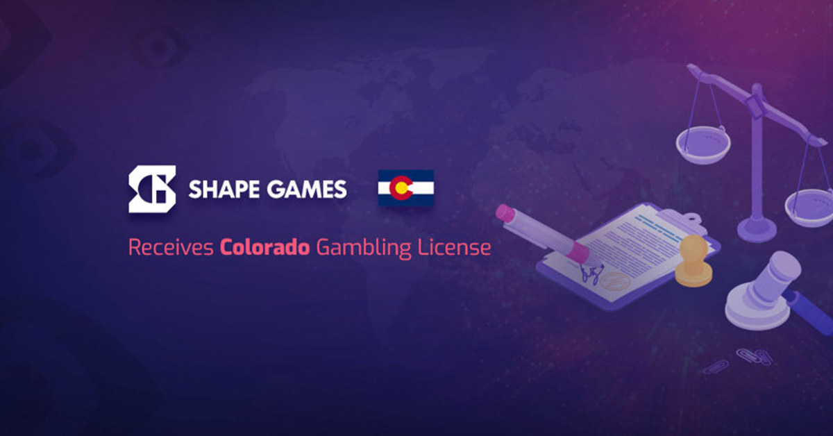 Shape Games Receives Colorado Gambling License