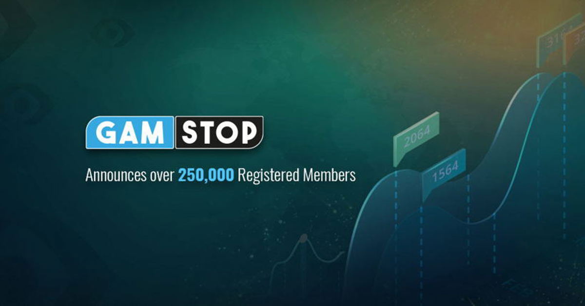 GAMSTOP has more than 250 000 registered member