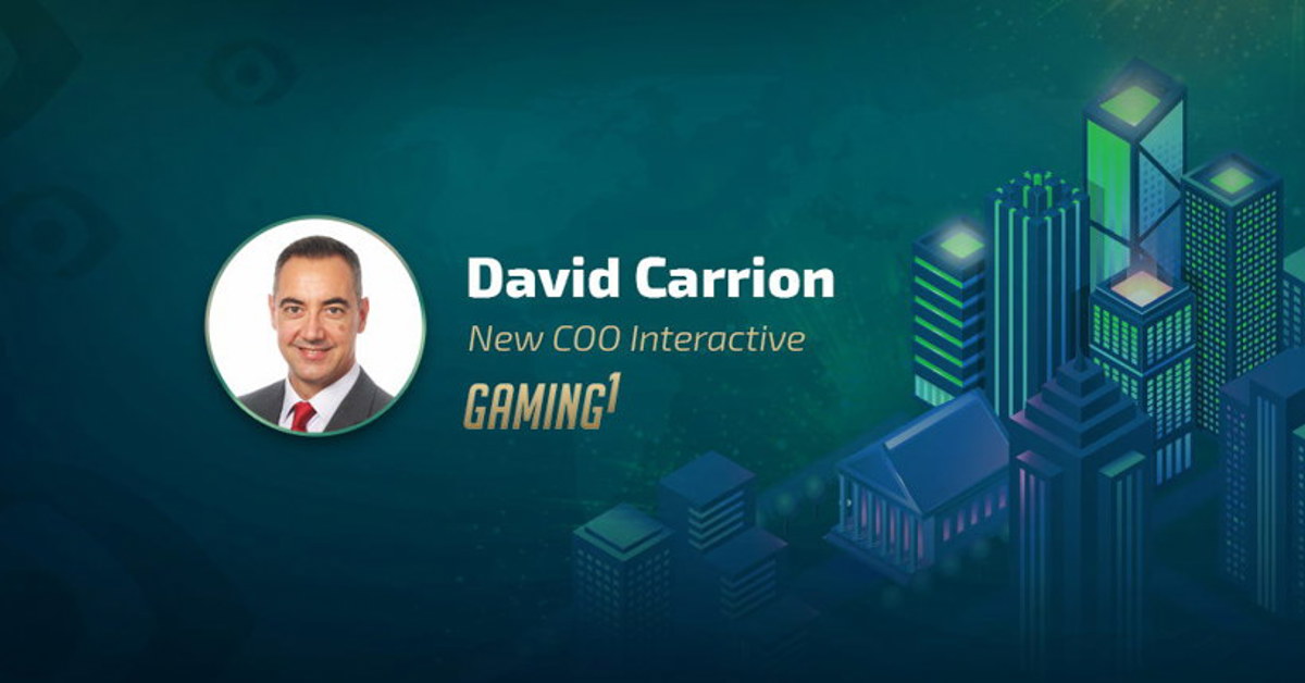 David Carrion has became a new COO Interactive at Gaming1