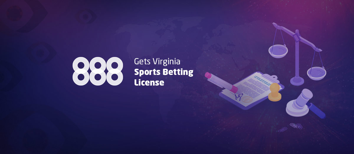 888 Gets Virginia Betting License