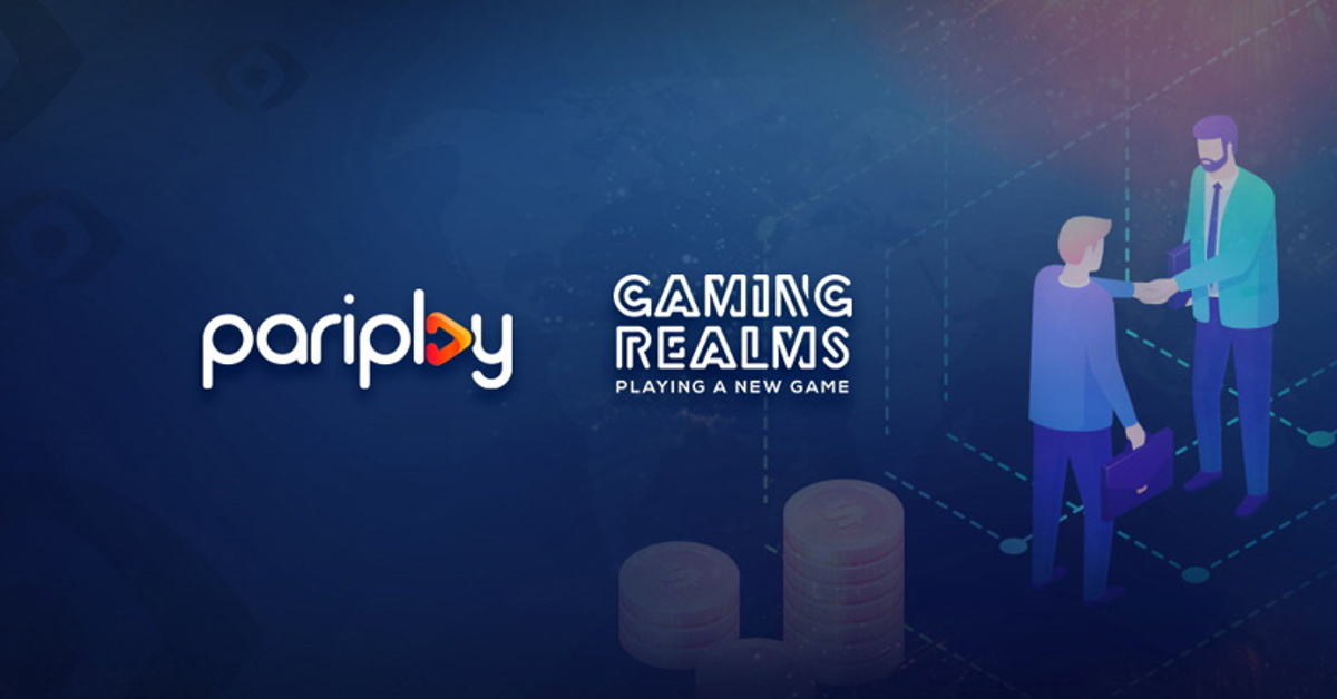 Pariplay has signed a partnership deal with Gaming Realms