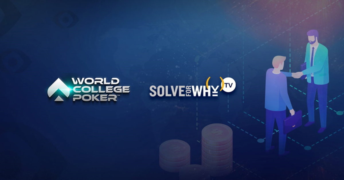 World College Poker has partnered with Solve For Why Academy