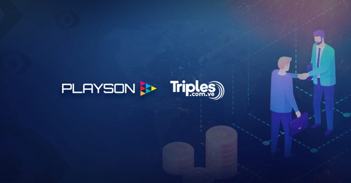 Playson has signed a content deal with Triples
