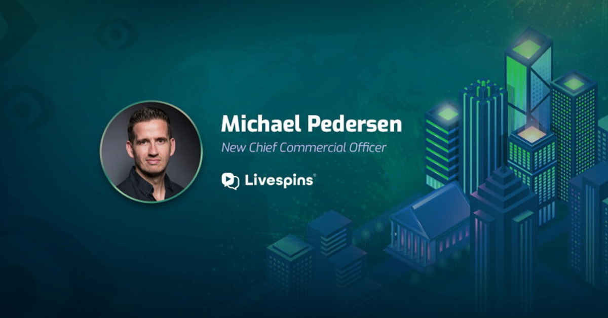 Michael Pedersen is the new CCO of Livespins