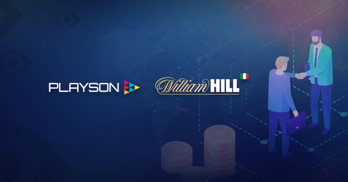 Playson has signed a content deal with William Hill