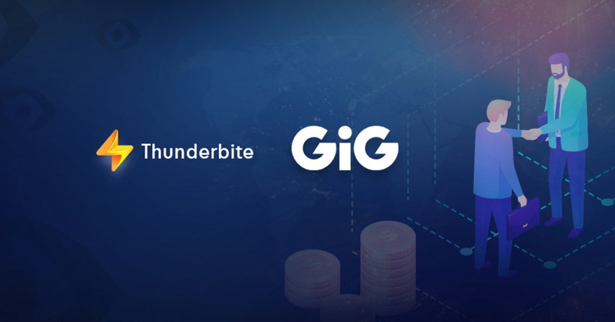 Thunderbite has signed a partnership deal with GiG