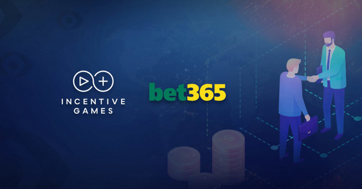 Incentive Games Signs Content Deal with bet365