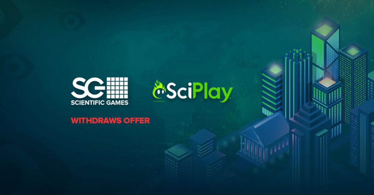 Scientific Games has withdrawn from SciPlay Acquisition