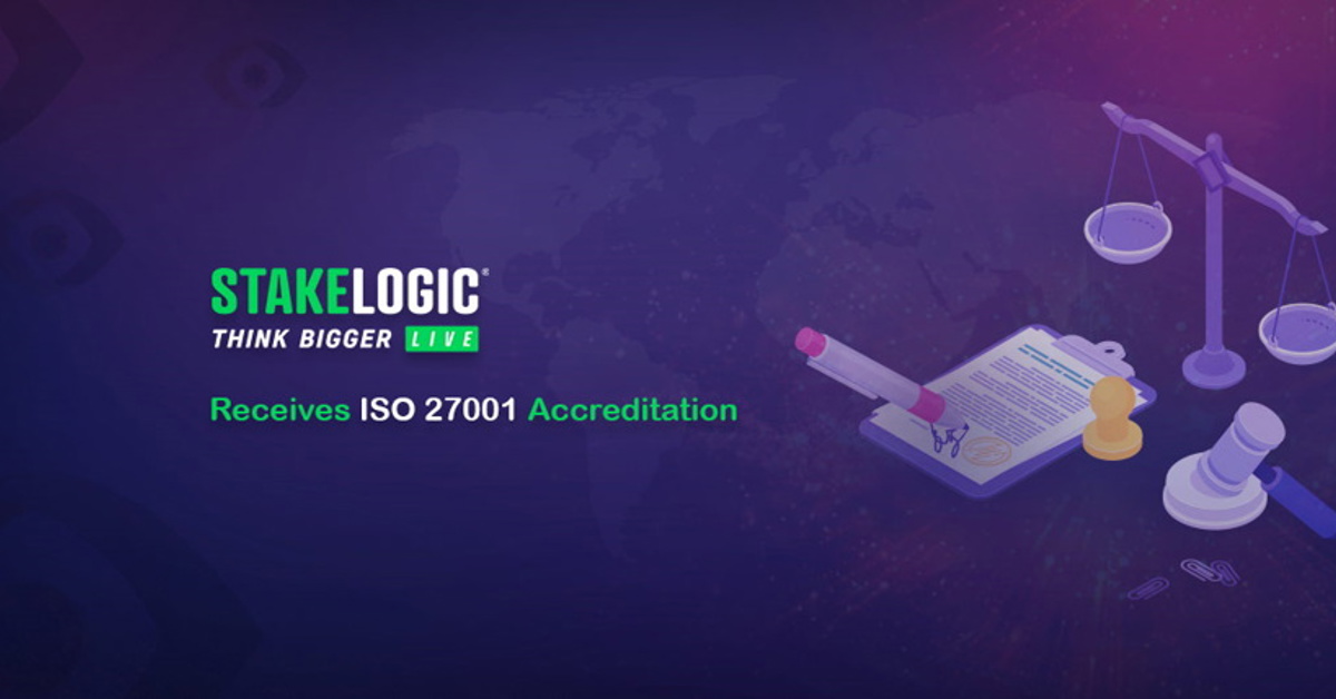 Stakelogic has received ISO 27001