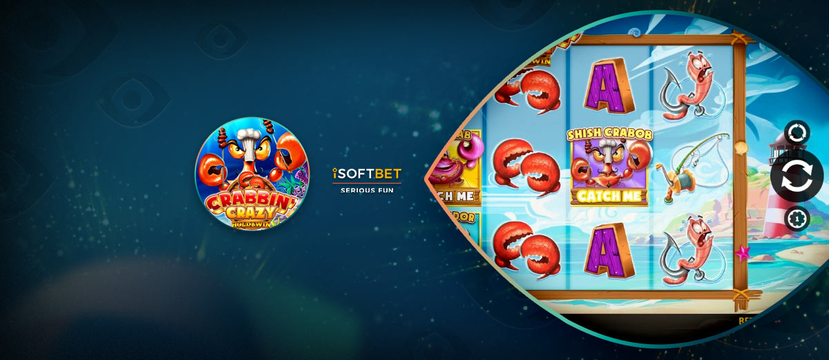 iSoftBet Releases Crabbin’ Crazy Slot