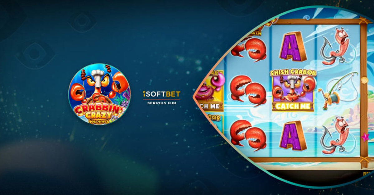 iSoftBet Releases Crabbin’ Crazy Slot