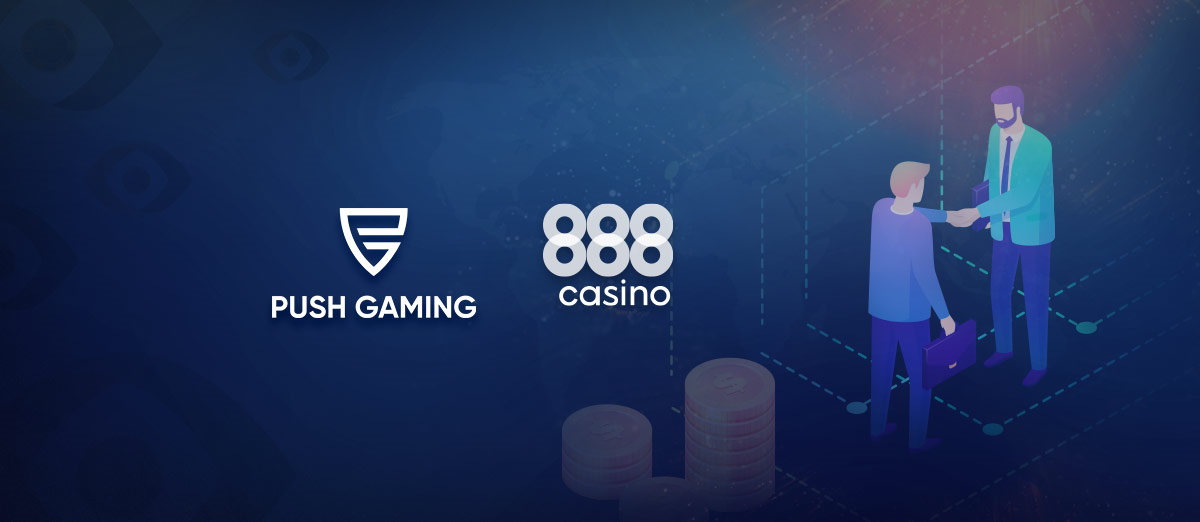 Push Gaming has signed a partnership deal with 888casino