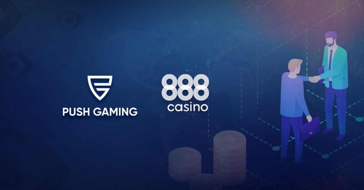 Push Gaming has signed a partnership deal with 888casino