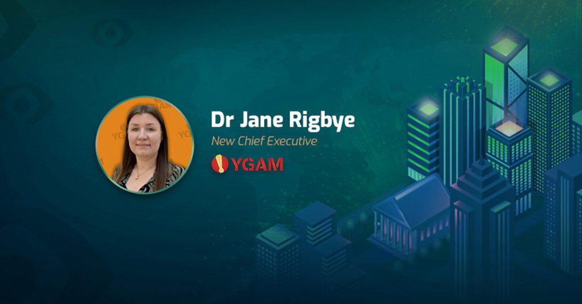 Dr. Jane Rigby is the new Chief Executive at YGAM