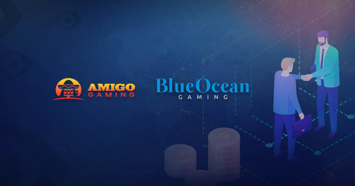 Amigo Gaming Partners BlueOcean Gaming on Content Deal