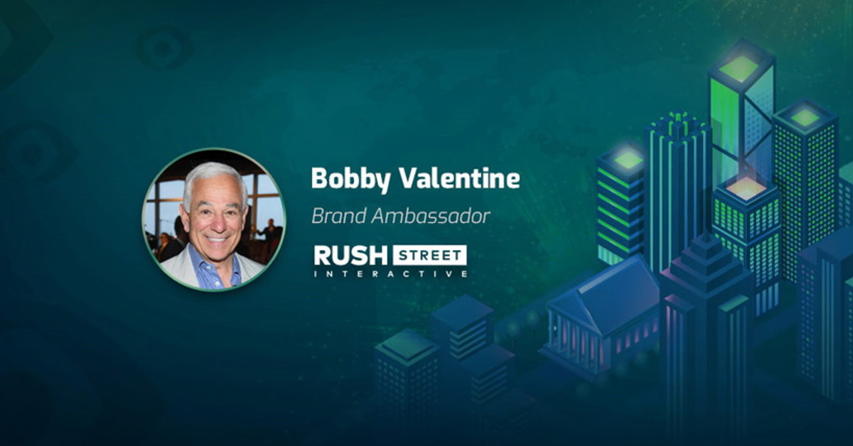 Rush Street Interactive has appointed Bobby Valentine as brand ambassador