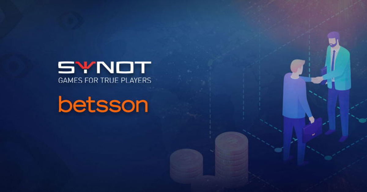 Synot Games has partnered with Betsson Group