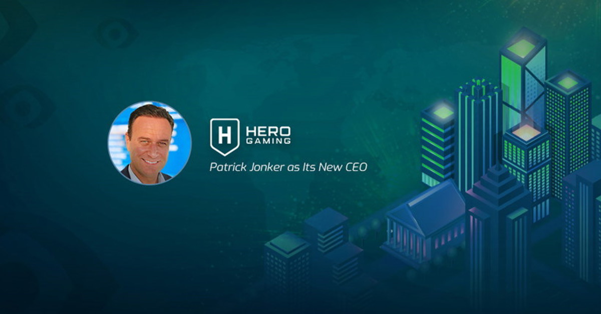 Patrick Jonker is the new CEO at Hero Gaming